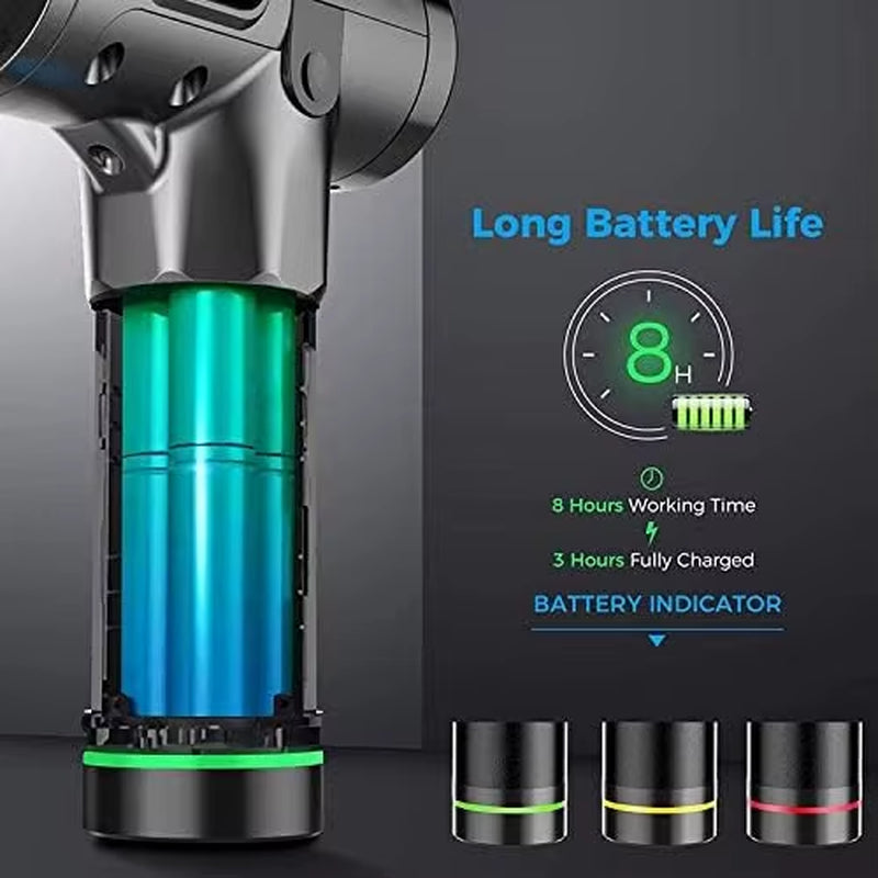 2025 New Arrival Mainland China  Body Massage & Relaxation Abs Fascia Gun Electric Painting Gun Vibrating Body Massager