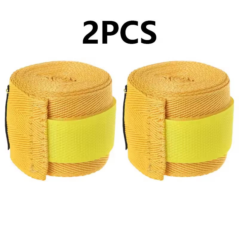 2 Elastic Boxing Bandages 1.5/2.5/3/5M Cotton Sports Belt Sanda Kickboxing MMA Hand Gloves Boxing Sports Bandages