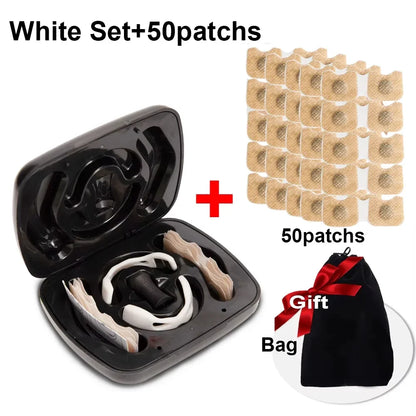 Nose Strips Magnetic Nasal Dilators Kits Sport Nasal Dilator Clip Nose Breathe Strips Intake Breathing Starter Reduce Snoring