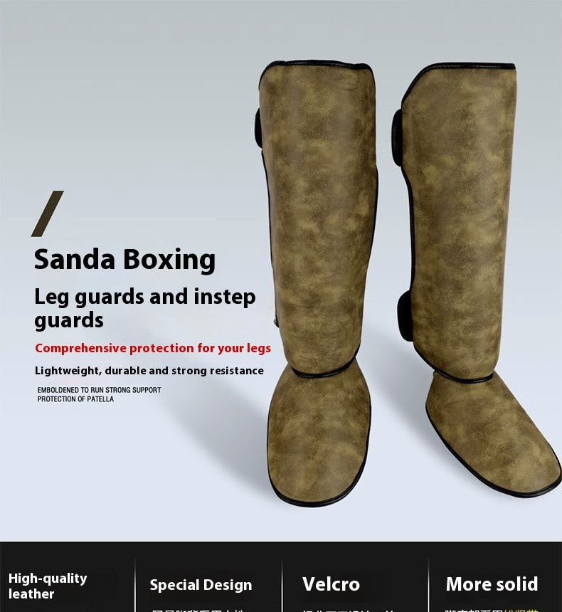 Shin Guard Thickened Fighting Boxing Shin Guard