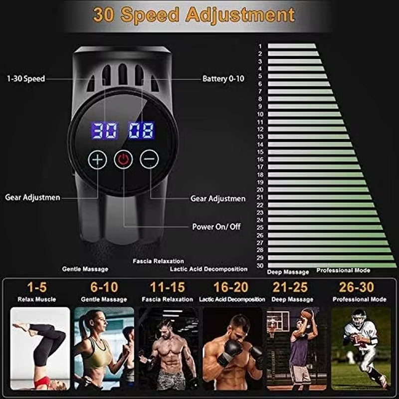 2025 New Arrival Mainland China  Body Massage & Relaxation Abs Fascia Gun Electric Painting Gun Vibrating Body Massager